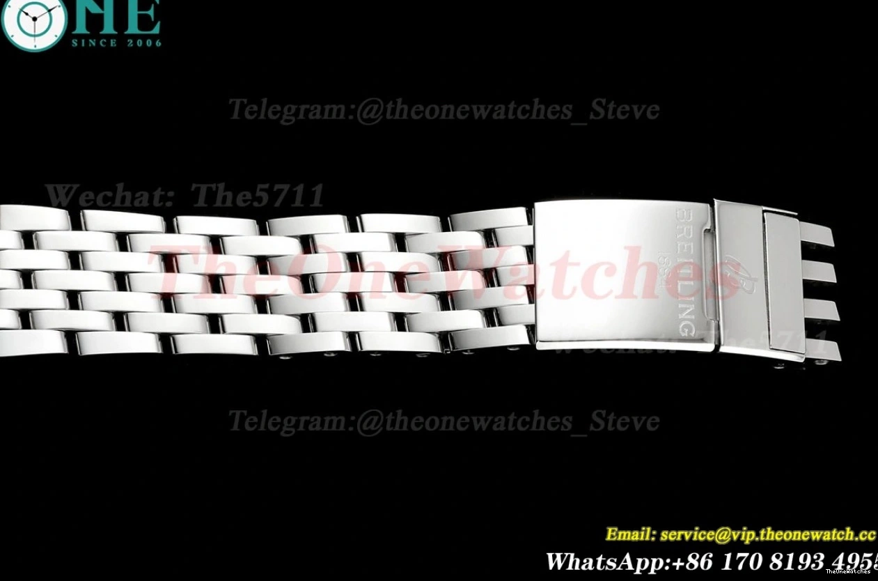 A2824 Date Dial TF Navitimer SS 1 Cream 41mm SS 0215